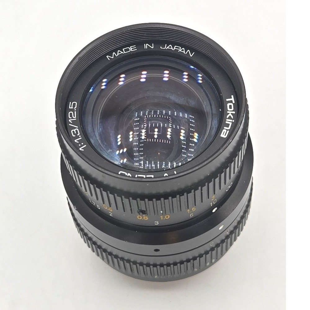 Vintage Tokina 12.5mm f/1.3 TV Lens - C-Mount Made in‎ Japan